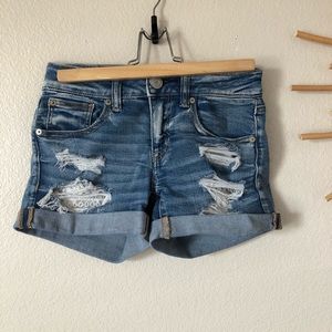 American Eagle jean shorts